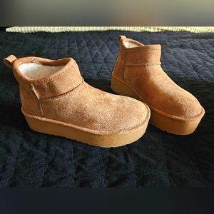 Madden Girl Mini Platform Boots